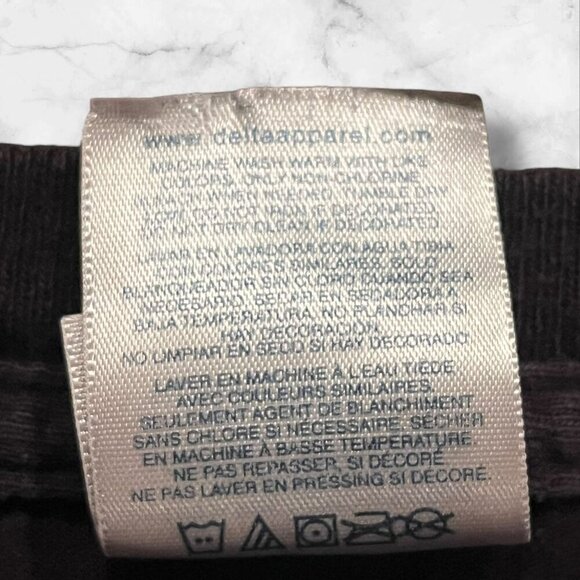 Vintage White Castle Delta Pro Weight Black Crew Neck T-Shirt Adult M - Picture 5 of 12